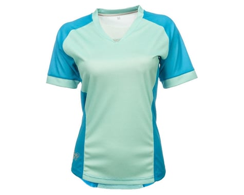 Fly Racing Lilly Ladies Jersey (Turquoise) (L)