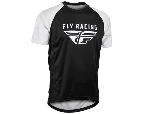 Fly Racing Super D Jersey (White/Black)