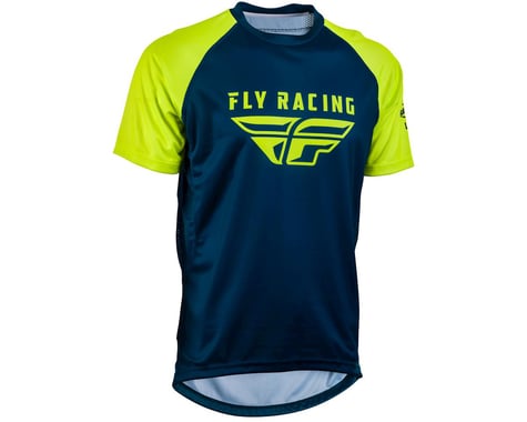 Fly Racing Super D Jersey (Navy/Hi-Vis)