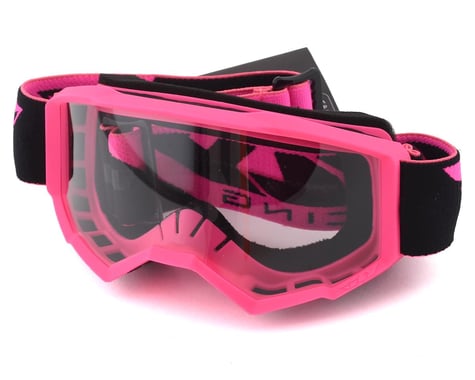 Fly Racing Focus Youth Goggle (Pink) (Clear Lens)