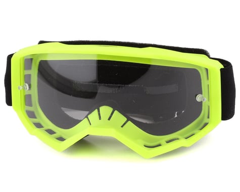 Fly Racing Youth Focus Goggles (Hi-Vis/Black) (Clear Lens)