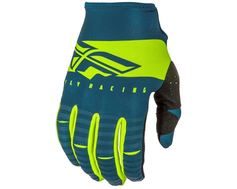Fly Racing Kinetic Shield Mountain Bike Glove (Navy/Hi-Vis)