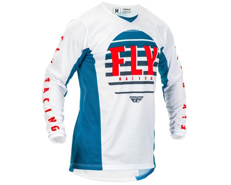 Fly Racing Kinetic K220 Jersey (Blue/White/Red)