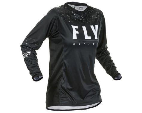 Fly Racing Youth Lite Jersey (Black/White) (YL)