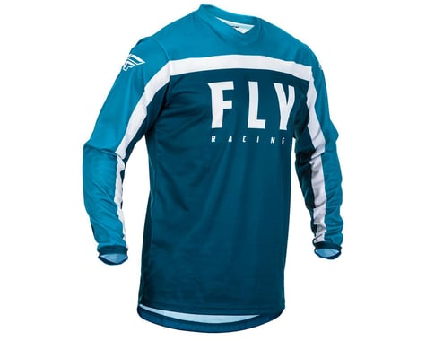 Fly Racing Youth F-16 Jersey (Navy/Blue/White) (YL)