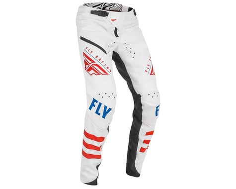 Fly Racing Kinetic Bicycle Pants (White/Red/Blue) (30)