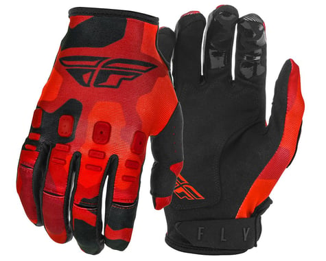 Fly Racing Kinetic K220 Gloves (Red/Black)