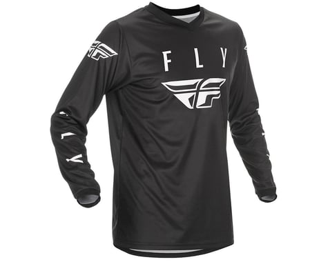 Fly Racing Universal Jersey (Black/White) (XL)
