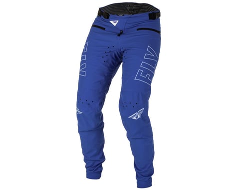 Fly Racing Youth Radium Bicycle Pants (Blue/White)