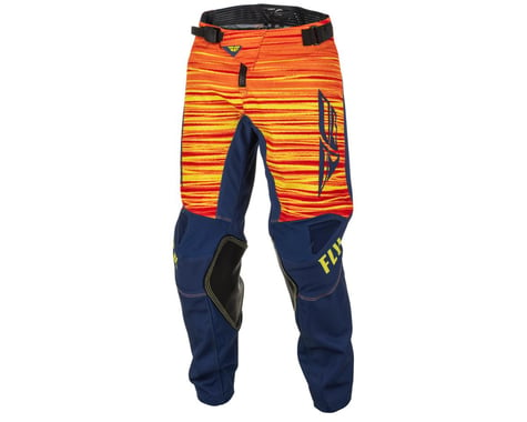 Fly Racing Youth Kinetic Wave Pants (Navy/Yellow/Red) (18)
