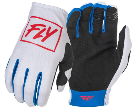 Fly Racing Lite Gloves (Red/White/Blue) (2XL)