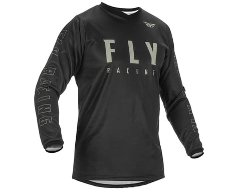 Fly Racing F-16 Jersey (Black/Grey) (3XL)