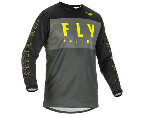 Fly Racing F-16 Jersey (Grey/Black/Hi-Vis) (M)