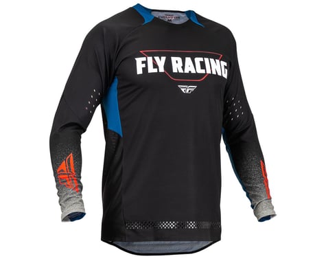 Fly Racing Evolution DST Jersey (Black/Grey/Blue) (S)