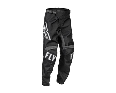 Fly Racing Youth F-16 Pants (Black/White) (20)