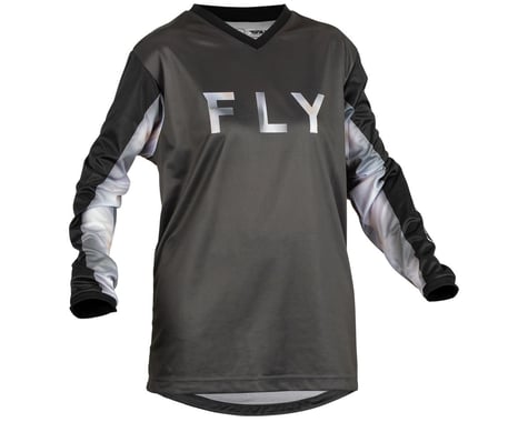 Fly Racing Women's F-16 Jersey (Black/Grey)