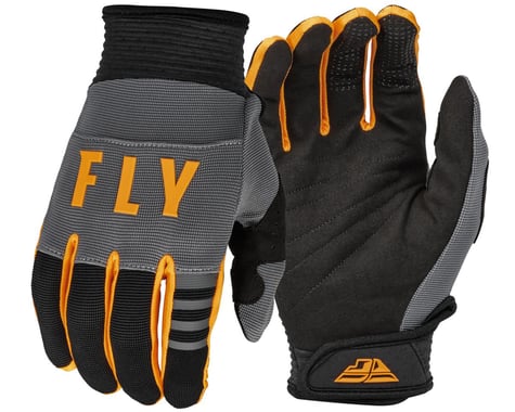 Fly Racing F-16 Gloves (Dark Grey/Black/Orange) (L)