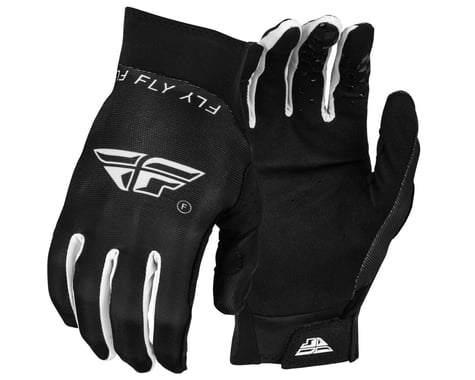 Fly Racing Pro Lite Gloves (Black/White) (L)