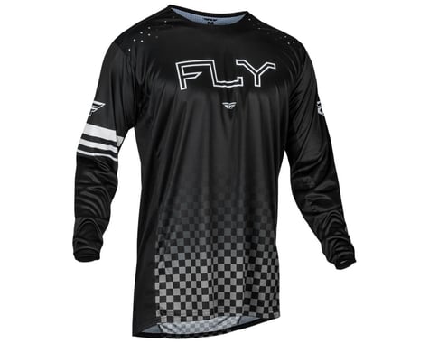 Fly Racing Rayce Long Sleeve Jersey (Black) (S)