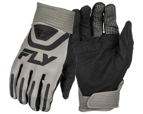 Fly Racing F-16 Long Finger Gloves (Grey/Black) (S)