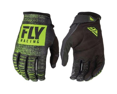 Fly Racing 2019 Kinetic Noiz Gloves (Black/Hi Vis)