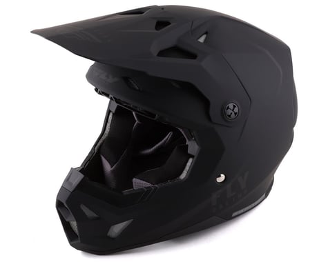 Fly Racing Formula CP Solid Helmet (Matte Black) (M)