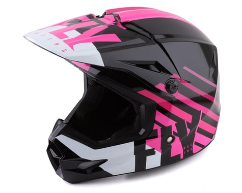 Fly Racing Youth Kinetic Thrive Helmet (Pink/Black/White)