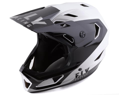 Fly Racing Rayce Youth Helmet (Black/White)