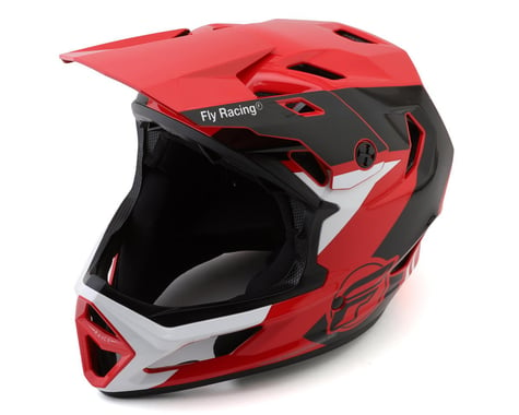 Fly Racing Rayce Full Face Helmet (Red/Black/White) (M)
