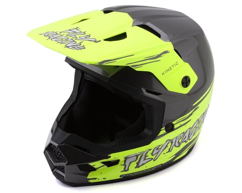 Fly Racing Youth Surge Full Face Helmet (Grey/Hi-Vis) (Youth S)