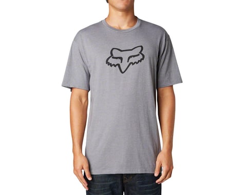 Fox Racing Racing Legacy Fox Head Short Sleeve T-Shirt (Heather Graphite)