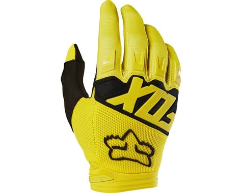Fox Racing Dirtpaw Men's Full Finger Glove (Yellow)