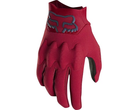 Fox Racing Attack Men's Full Finger Glove (Cardinal Red)