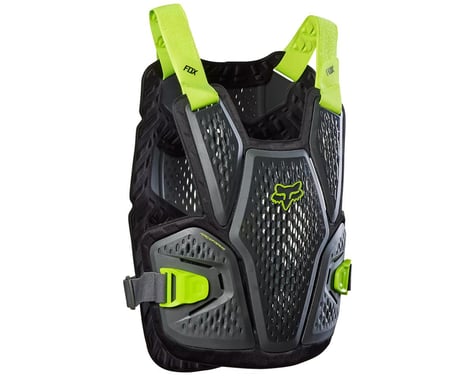 Fox Racing Youth Raceframe Roost Chest Guard (Dark Shadow Grey) (Universal Youth)