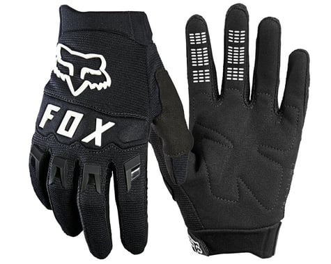 Fox Racing Dirtpaw Youth Glove (Black/White) (Youth M)