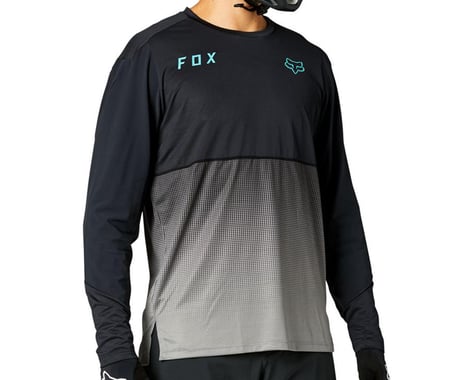 Fox Racing Flexair Long Sleeve Jersey (Black) (XL)