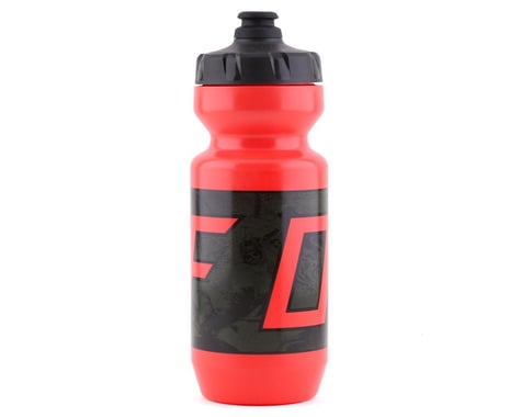 Fox Racing Purist Water Bottle (Red/Black) (22oz)