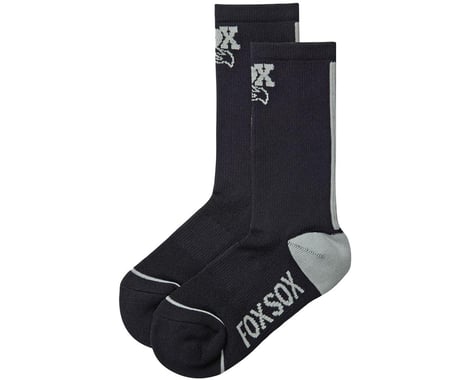 Fox Suspension Transfer Coolmax 7" Socks (Black) (L/XL)