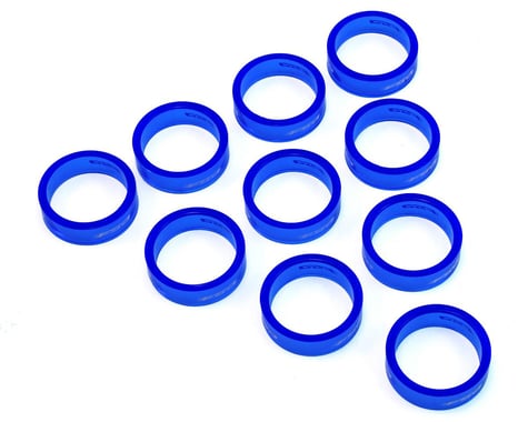 FSA PolyCarbonate Headset Spacers (Blue) (1-1/8") (10) (10mm)