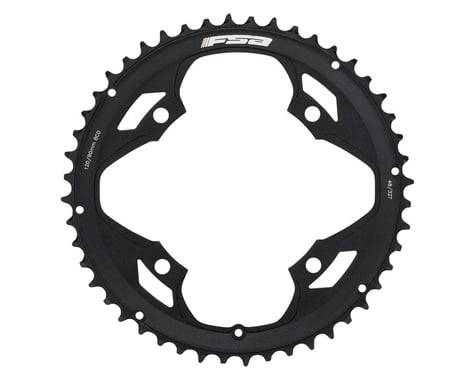 FSA Omega/Vero Pro Road Double Chainring (Black) (2 x 10/11 Speed) (Outer) (120mm BCD) (48T)