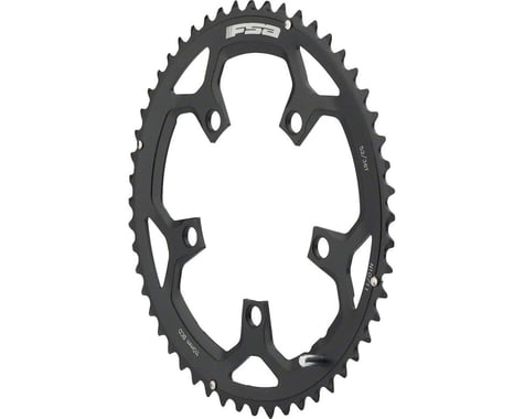 FSA Pro Road Chainrings (Black/Silver) (2 x 10/11 Speed) (Outer) (110mm BCD) (52T)