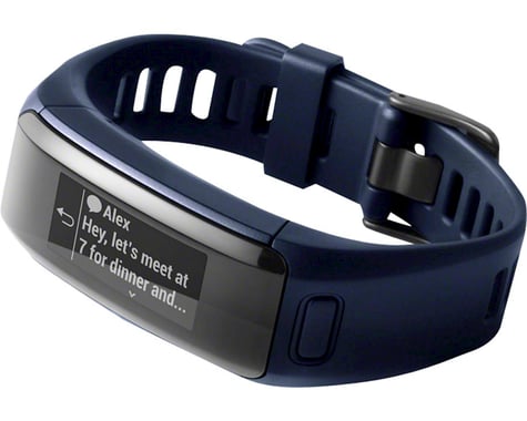 Garmin Vivosmart Heart Rate Activity Tracker (Midnight Blue) (Regular Fit)