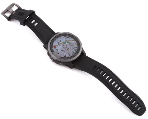 Garmin Fenix 6S Sapphire (Carbon Grey DLC w/ Black Fenix 6 Quick Fit Wristband)