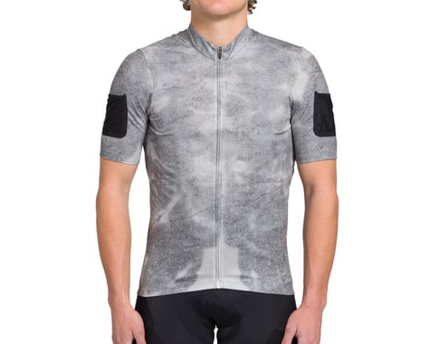 Giant x Cuore Working Title Short Sleeve Gravel Jersey (Cool Grey Washout) (XS)