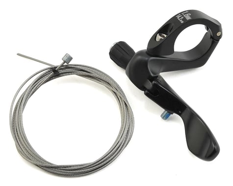 Giant Contact Switch Seatpost 1x Lever & Cable Set (Black) (25.4mm Clamp)
