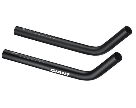 Giant Alloy Aerobar Extensions (Black) (Ski Bend)