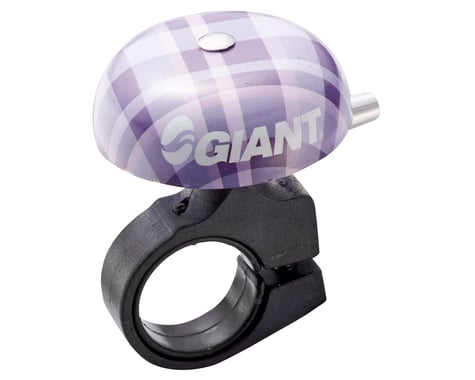 Giant Cruiser Bike Bell (Plaid Purple) (21-26mm)