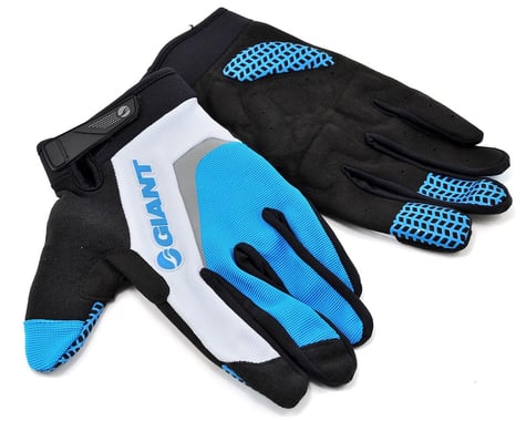 Giant Horizon Long Finger Bike Gloves (Blue)