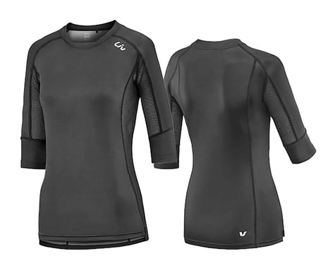 Liv Tangle 3/4 Sleeve Jersey (Black)