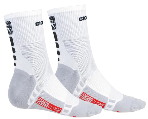 Giordana Men's FR-C Mid Cuff Socks (White/Black) (L)